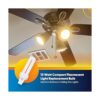 Bombilla fluorescente compacta de 13 W 2 pines GX23 base