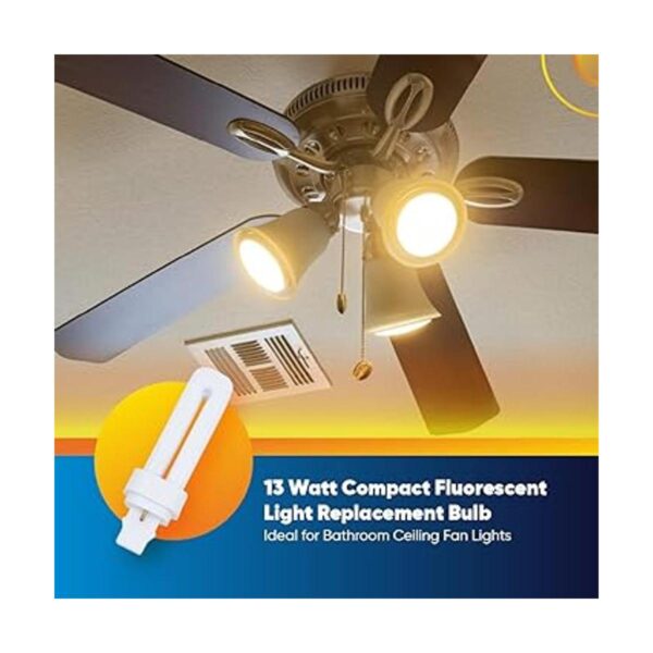 Bombilla fluorescente compacta de 13 W 2 pines GX23 base