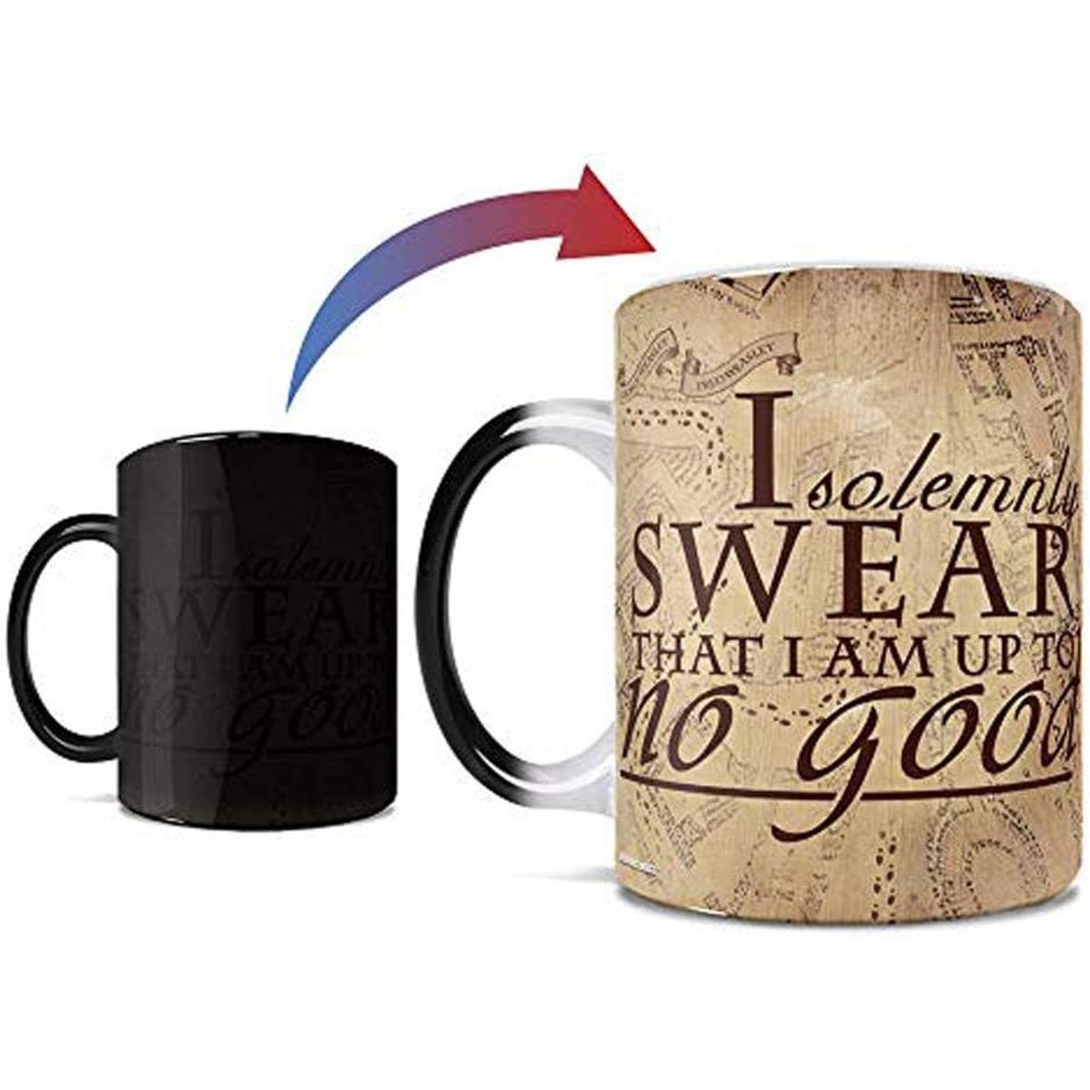 Taza de cerámica de Harry Potter de Morphing Mugs que al
