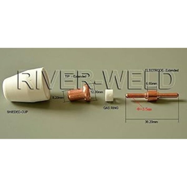 RIVERWELD 100 piezas de cortador de plasma de aire de_2