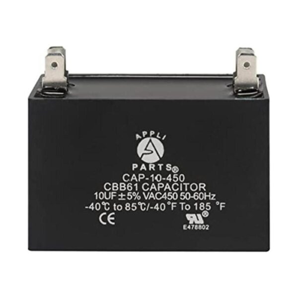 Appli Parts Condensador de ventilador de 10 mfd