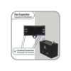 Appli Parts Condensador de ventilador de 10 mfd