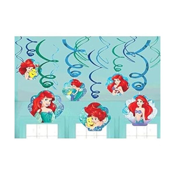 Disney Sirenita Ariel Dream Big Party Foil Hanging_2