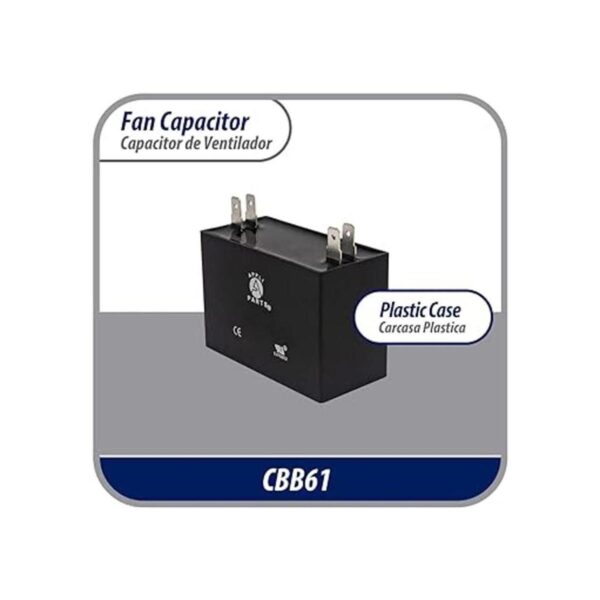Appli Parts Condensador de ventilador de 10 mfd
