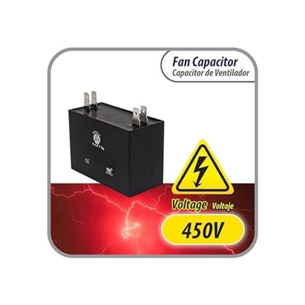 Appli Parts Condensador de ventilador de 10 mfd