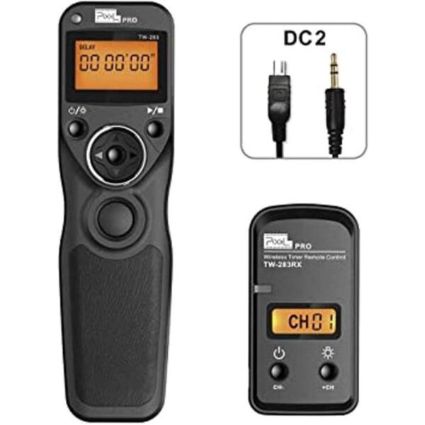 Obturador remoto inalámbrico compatible con Nikon Pixel_1