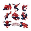 Dekosh Paquete de calcomanías de Spiderman para_1