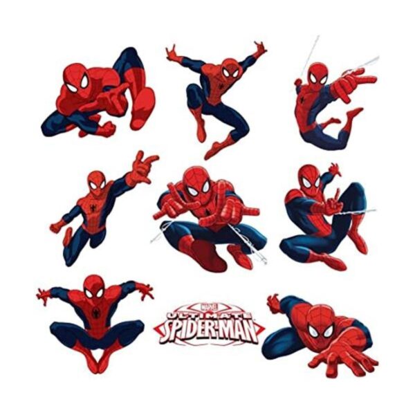 Dekosh Paquete de calcomanías de Spiderman para_1