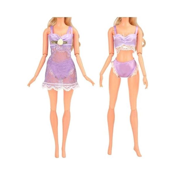 BARWA Pijama de muñeca para dormir ropa de dormir_2