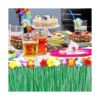 GIFTEXPRESS Falda de mesa de césped verde de 9 pies x 29_3