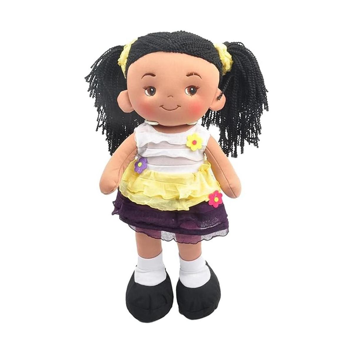 Linzy Plush Muñeca de trapo suave Aissa