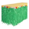 GIFTEXPRESS Falda de mesa de césped verde de 9 pies x 29_1