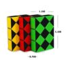 Ganowo Sensory Fidget Snake Cube Twist Magic Puzzle Toys_6