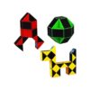 Ganowo Sensory Fidget Snake Cube Twist Magic Puzzle Toys_5