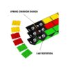 Ganowo Sensory Fidget Snake Cube Twist Magic Puzzle Toys_3