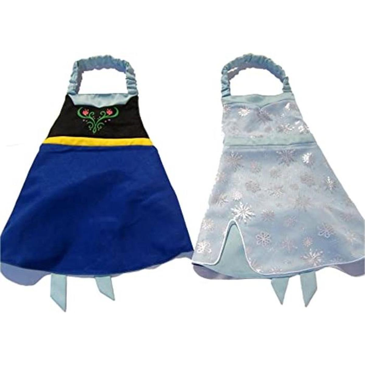 Disfraz de princesa para vestir reversible Snow Sisters