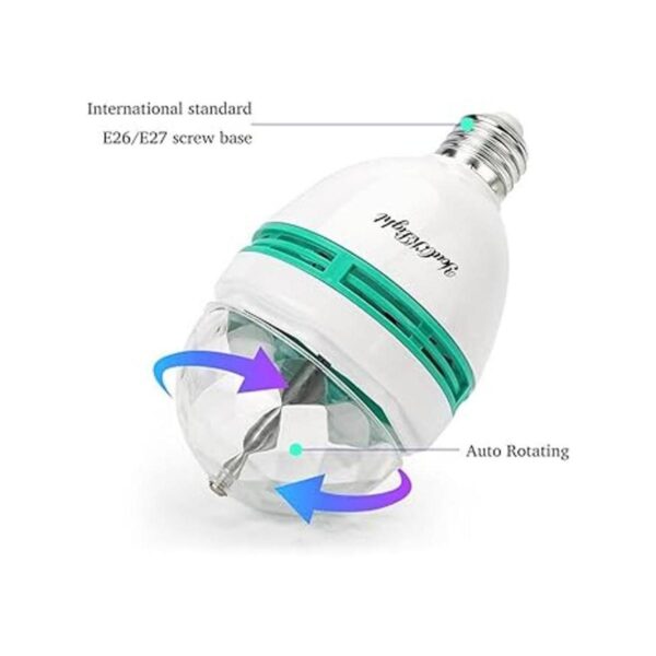 Bombilla de discoteca E26 giratoria RGB para fiesta luz_3