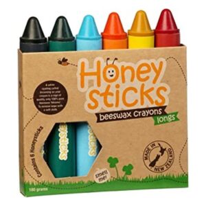 Honeysticks Crayones de cera de abeja 100 pura crayones_1