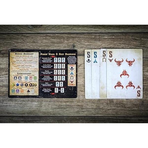 Juego de mesa de Boomtown Tiny Epic Western con un toque_4