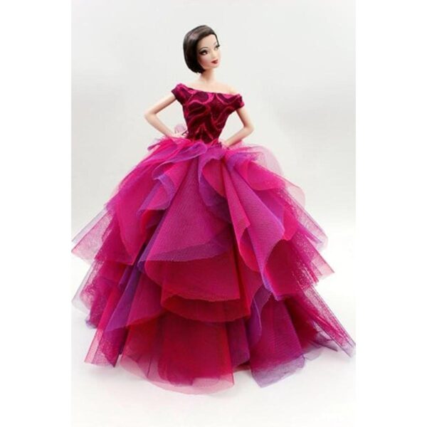 Cora Gu Vestido hecho a mano para muñecas de 12 pulgadas