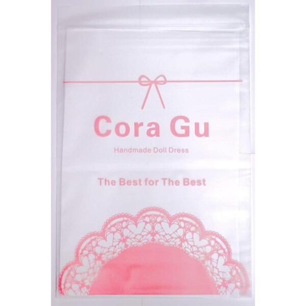 Cora Gu Vestido hecho a mano para muñecas de 12 pulgadas