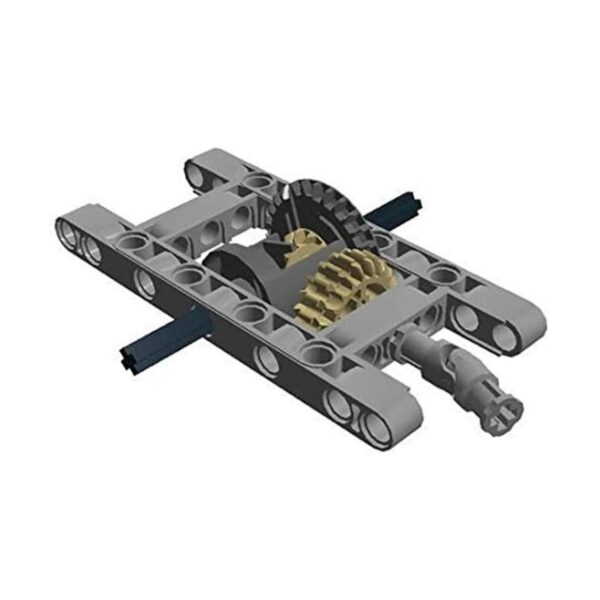 LEGO Juego de 10 piezas de engranajes diferenciales con_1