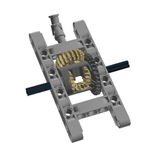 LEGO Juego de 10 piezas de engranajes diferenciales con_2