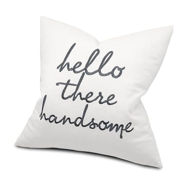 DecorHouzz fundas de almohada hola apuesto buenos días