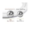 TamBee Lazy Susan Hardware Anillo giratorio de metal