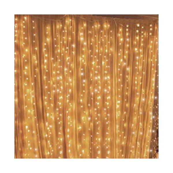 Twinkle star Cortina de cadena de 300 LED para ventana_1
