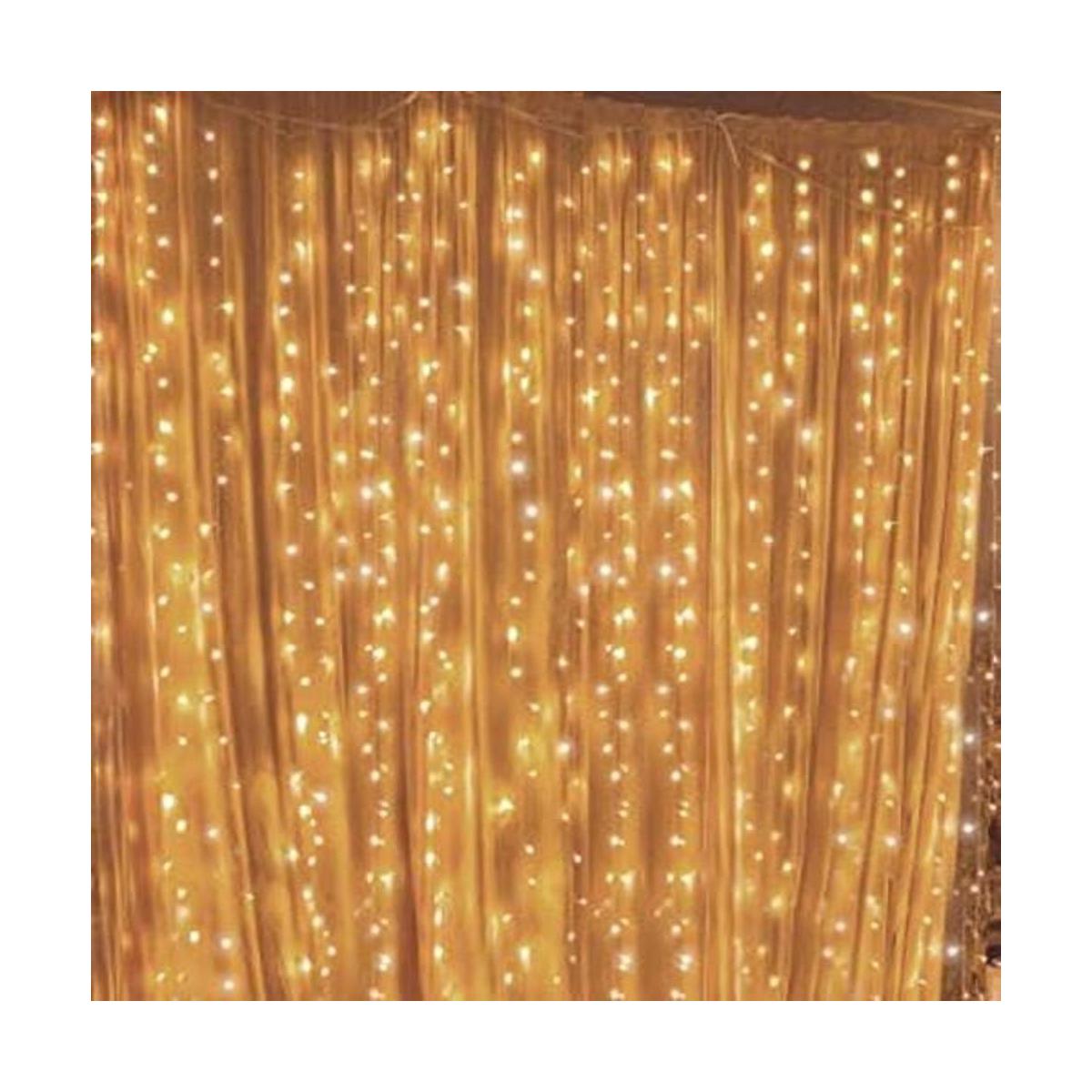 Twinkle star Cortina de cadena de 300 LED para ventana