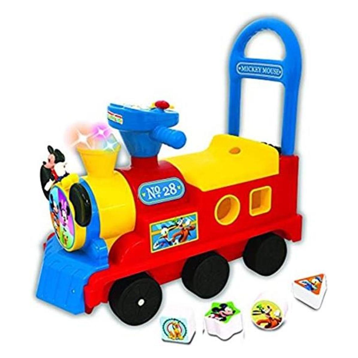 Disney Mickey Mouse Play n Sort Tren de actividad rojo