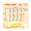 Twinkle star Cortina de cadena de 300 LED para ventana_2