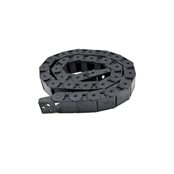URBEST Cable flexible de plástico negro semicerrado para_1