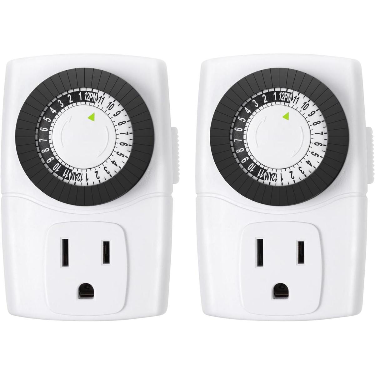 Century Temporizador mecánico para interior de 24 horas