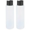 Paquete de 2 botellas de HDPE recargables de 16 onzas con_1