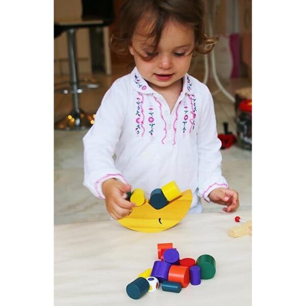 TOWO Bloques apilables de madera para niños Bloques de_5