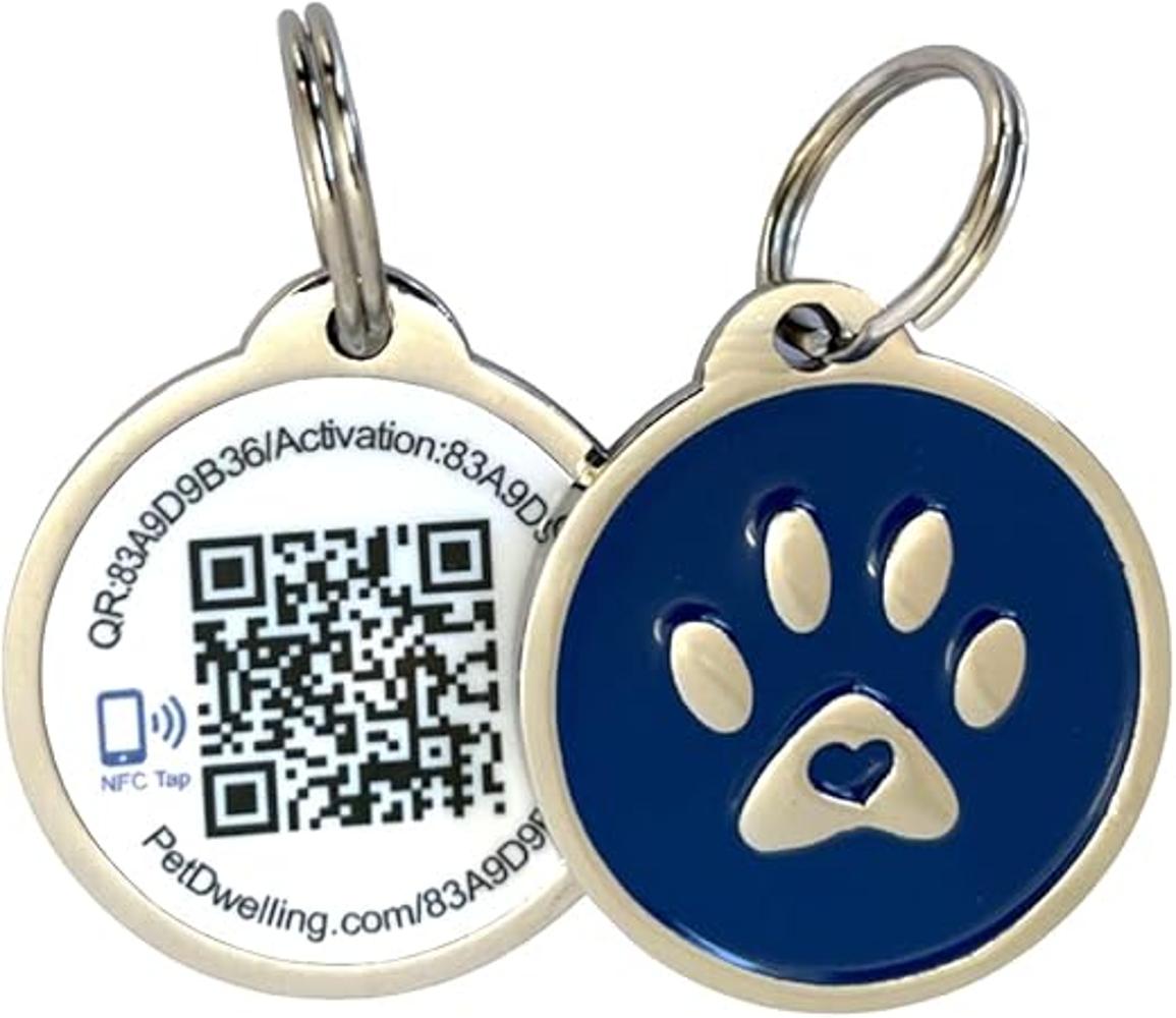 Pet Dwelling Código QR inteligenteNFC Etiqueta de