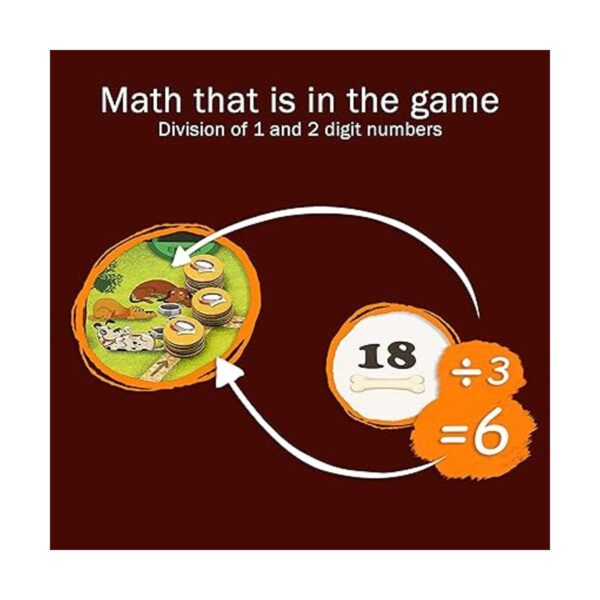 Juego de mesa de división para matemáticas de Logic Roots_3