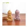 Cestony 2 moldes de silicona para velas de Buda para hacer_5