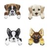 Sourcemall 4 parches para planchar y coser para perros_1