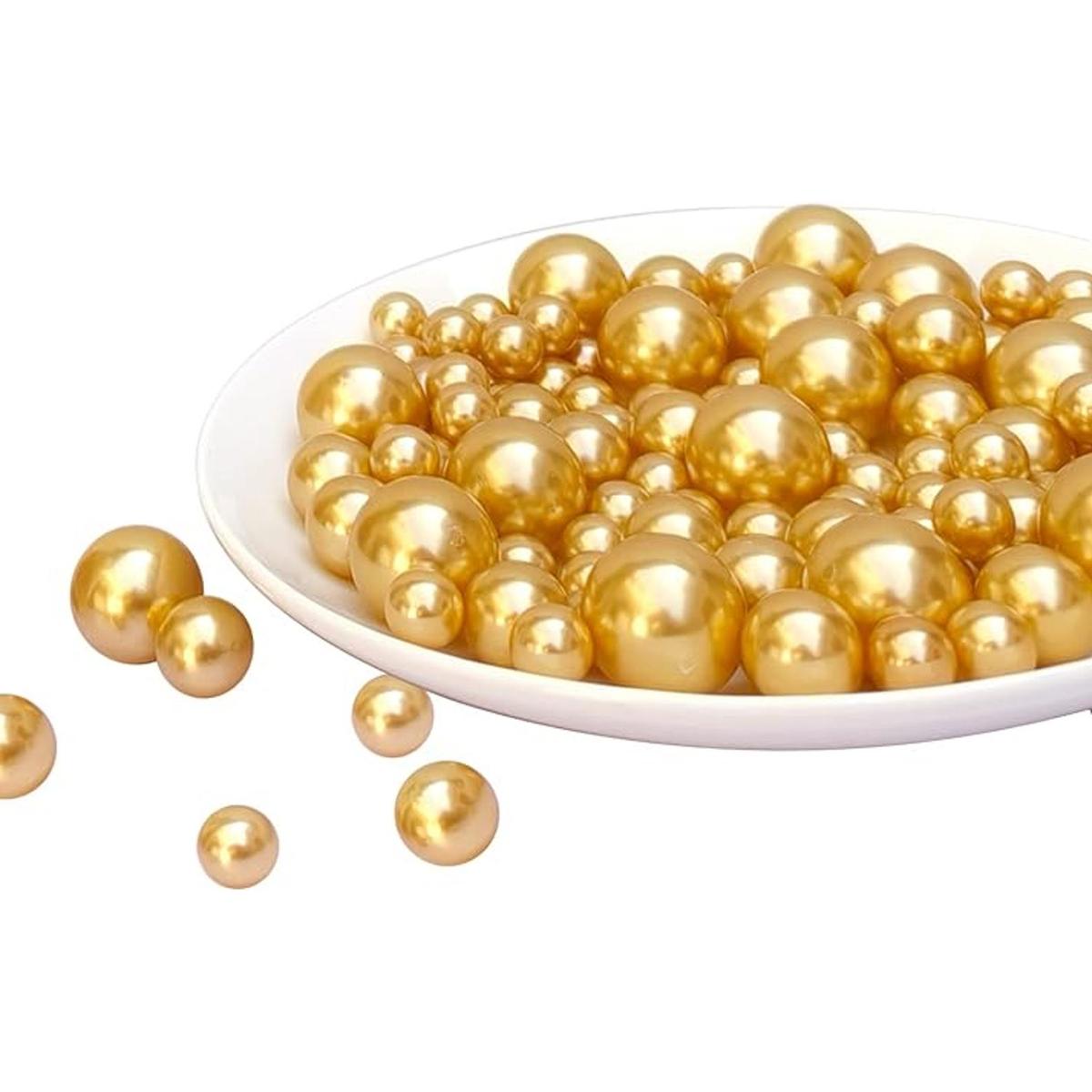 Cymtoo 140 piezas de perlas flotantes para relleno de