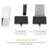ICY DOCK USB 3.2 Gen 2 TypeC to 2.5 SATA SSDHDD M.2_2