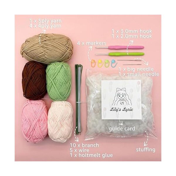 Lilys Lyric Kit de ganchillo y manualidades Maceta de_2