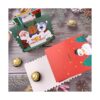 Cajas de regalo de Papá Noel 12 cajas de regalo de