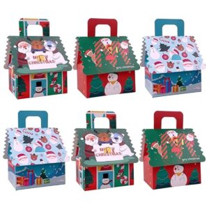 Cajas de regalo de Papá Noel 12 cajas de regalo de