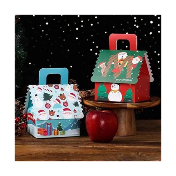 Cajas de regalo de Papá Noel 12 cajas de regalo de