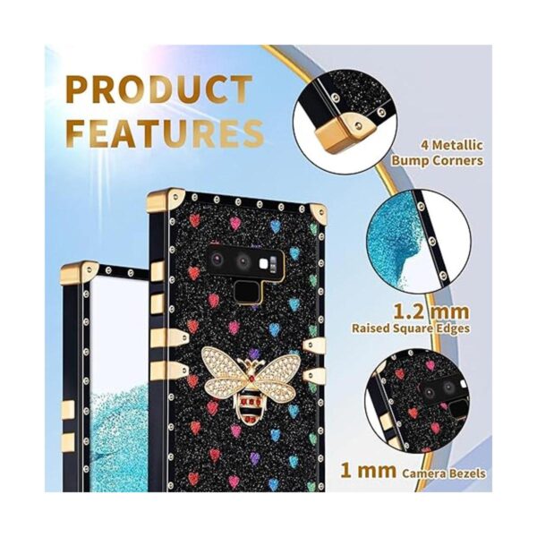 Loheckle Funda para Samsung Galaxy Note 9 para mujer_5