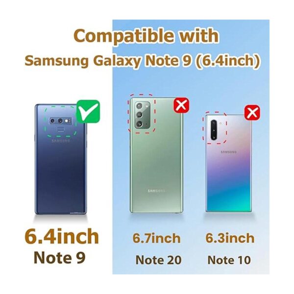 Loheckle Funda para Samsung Galaxy Note 9 para mujer_2