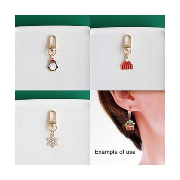Julie Wang 50 dijes de Navidad esmaltados para joyas